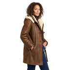 ARABELLA Hooded Longline Coat