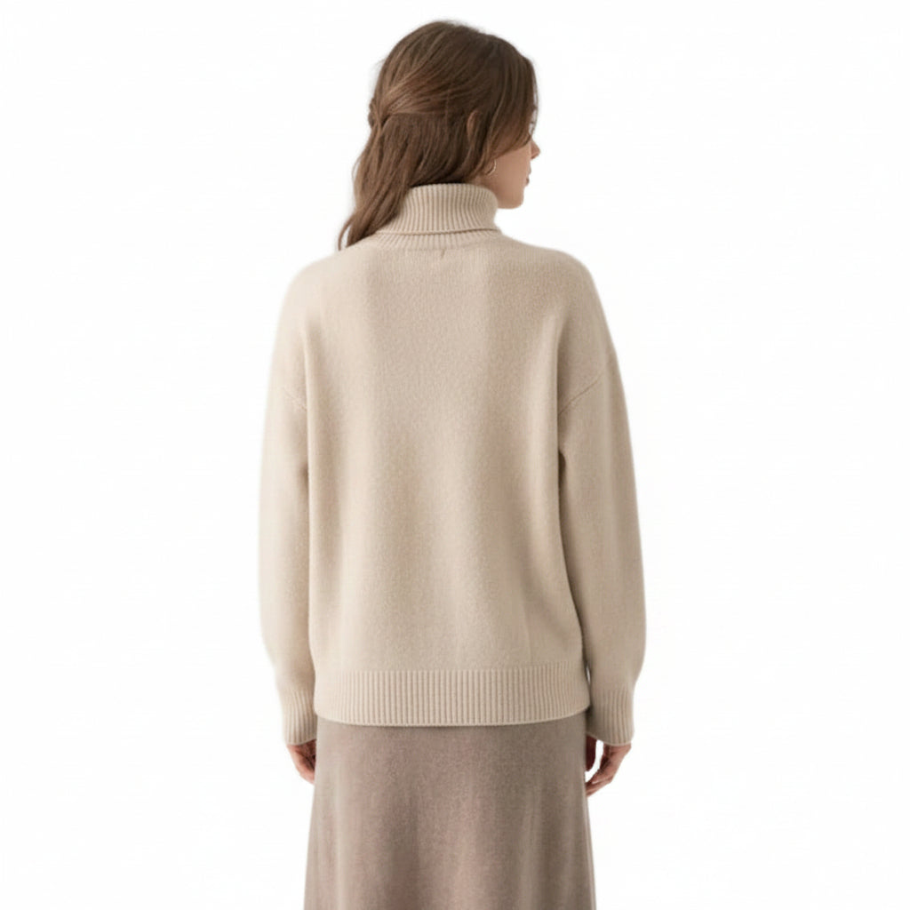 FREYA Wool Turtleneck Sweater