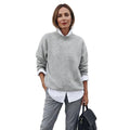 ELENA Loose Fit Button Collar Sweater