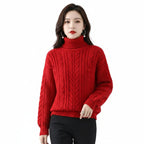 AUDREY Wool Turtleneck Sweater