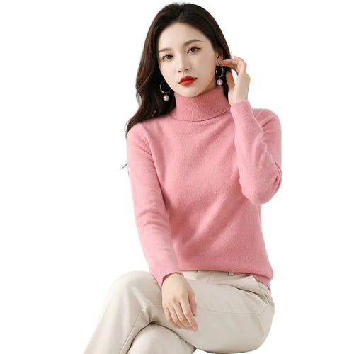AUDREY Wool Turtleneck Sweater