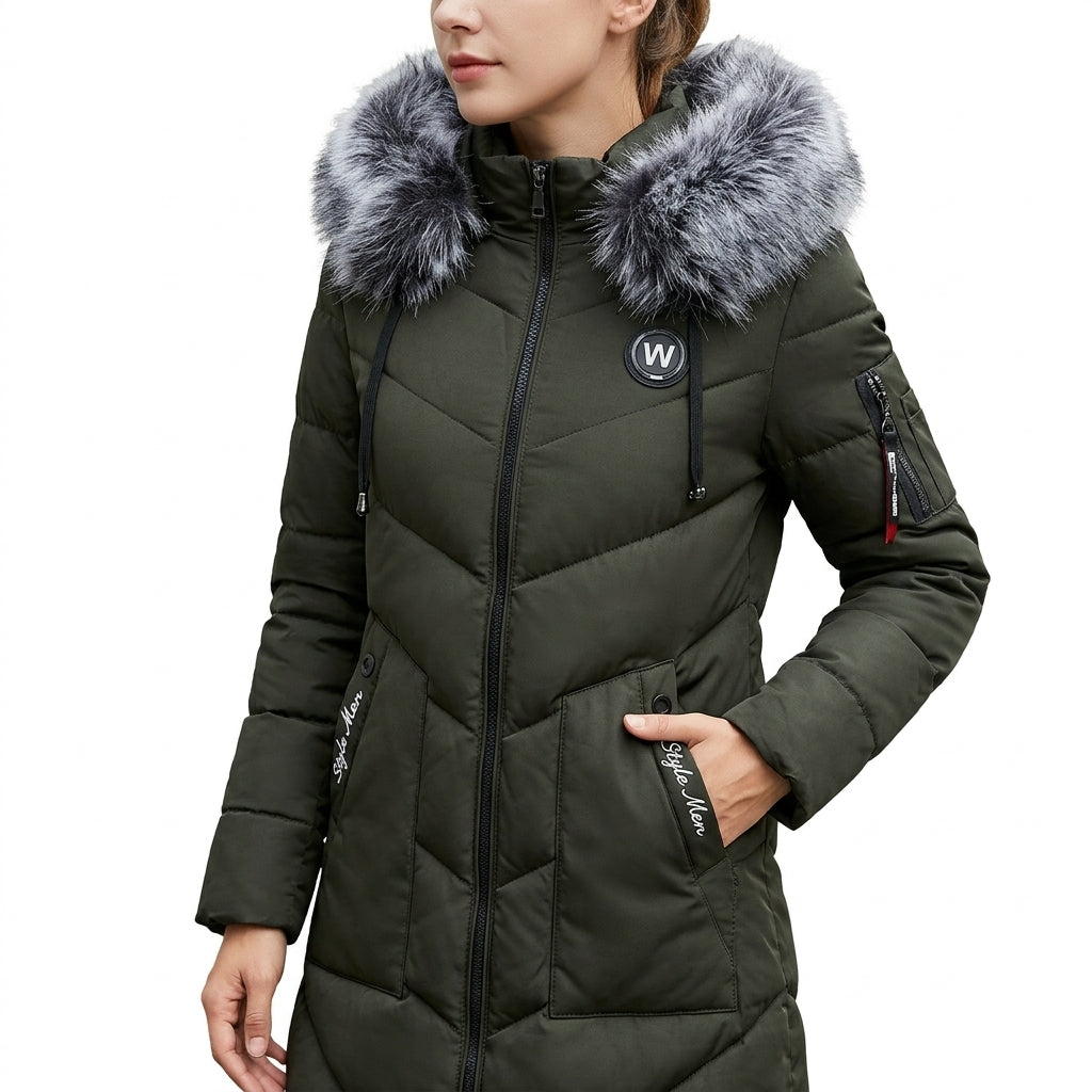 DEXTER Hooded Longline Padded Parka