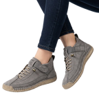 ALICIA Leather Lace Up Loafers