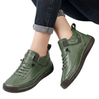 ALICIA Leather Lace Up Loafers