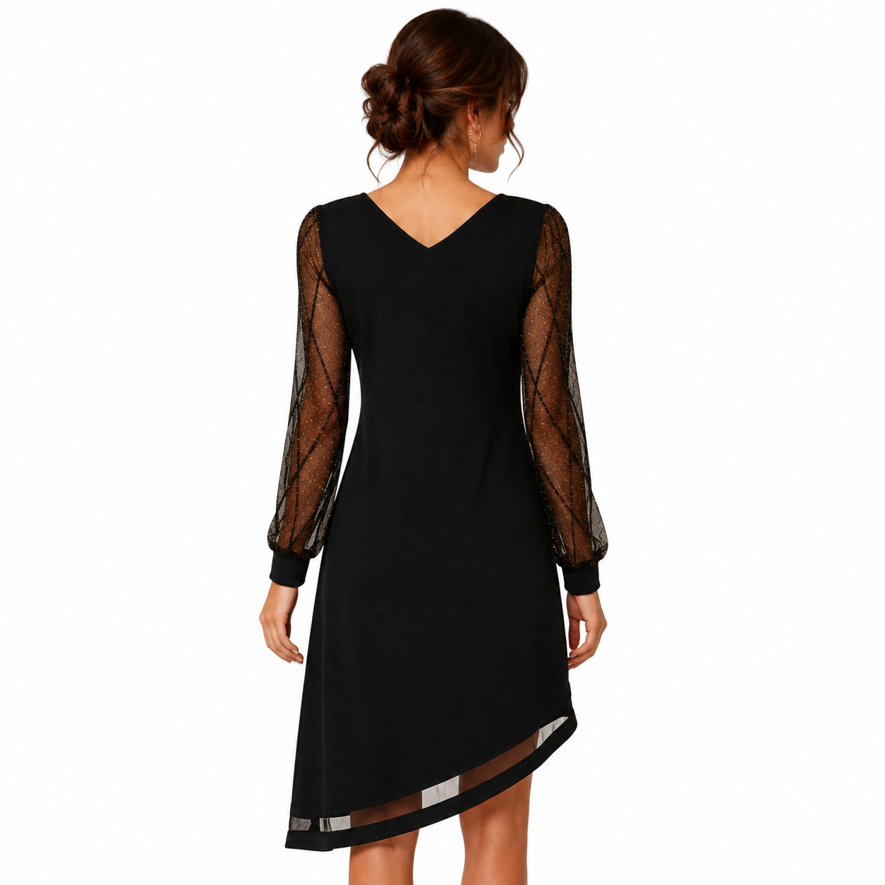 VALERIE Sequin Midi Dress