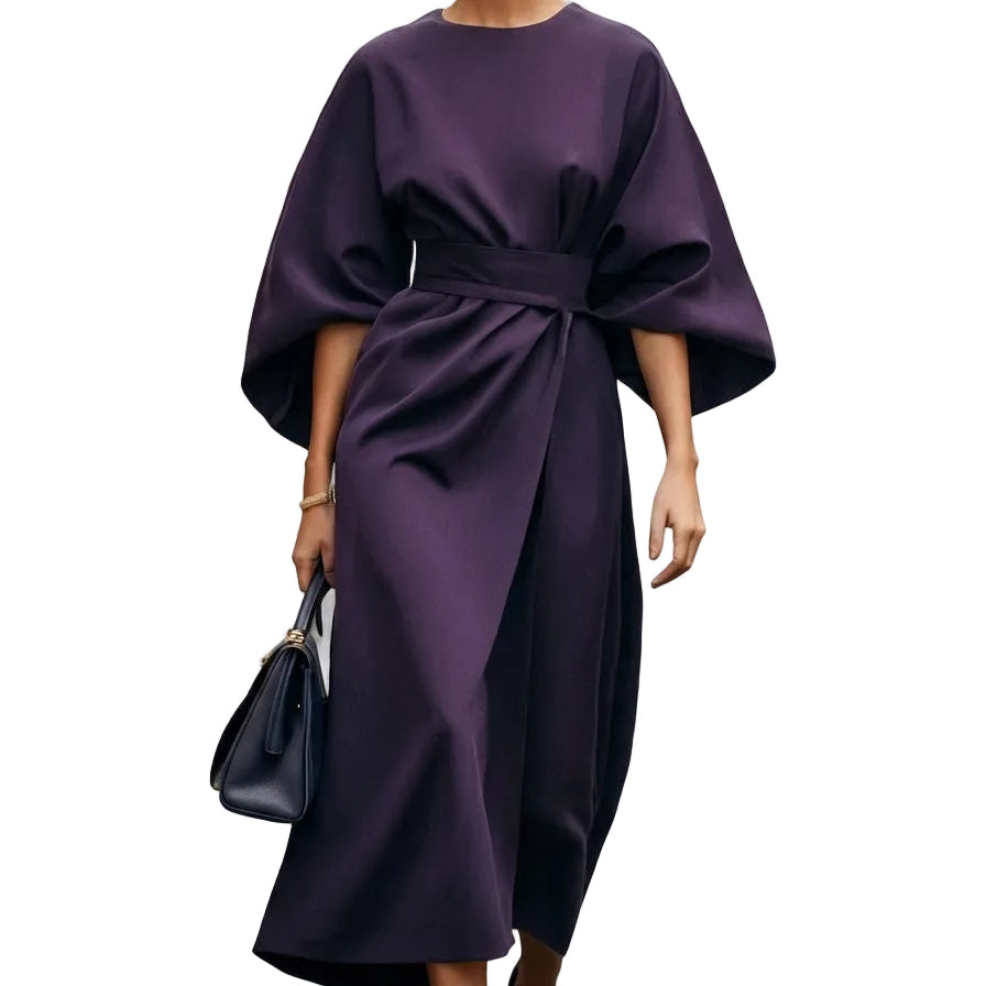VIVIA Batwing Longline Dress
