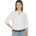 LOUISE Lace V-Neck Blouse