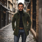 HARRIS Button Front Relaxed Jacket