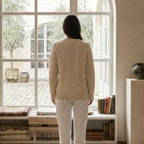 AMBER Mock Neck Knit Sweater